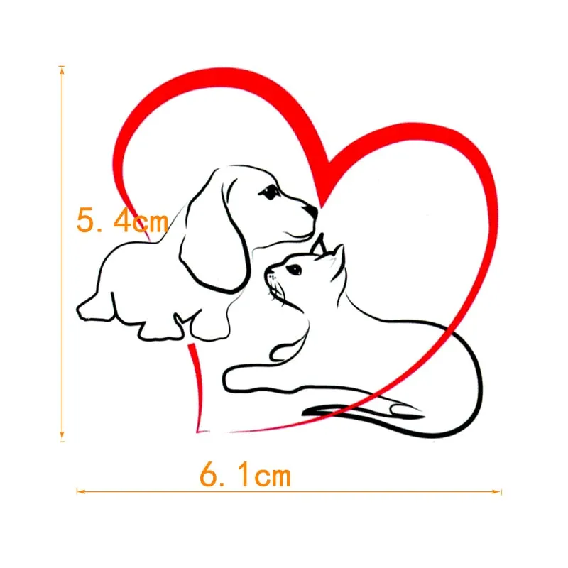 Cute Cat And Dog Waterproof Temporary Tattoo Stickers Tatouage Cute Pet Fake Tatoo Body Art Flash Tattoo Henna Tatoo Men
