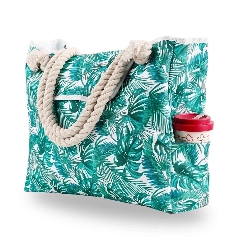 Women’s Streetwear Stripe Canvas Shopping Bags