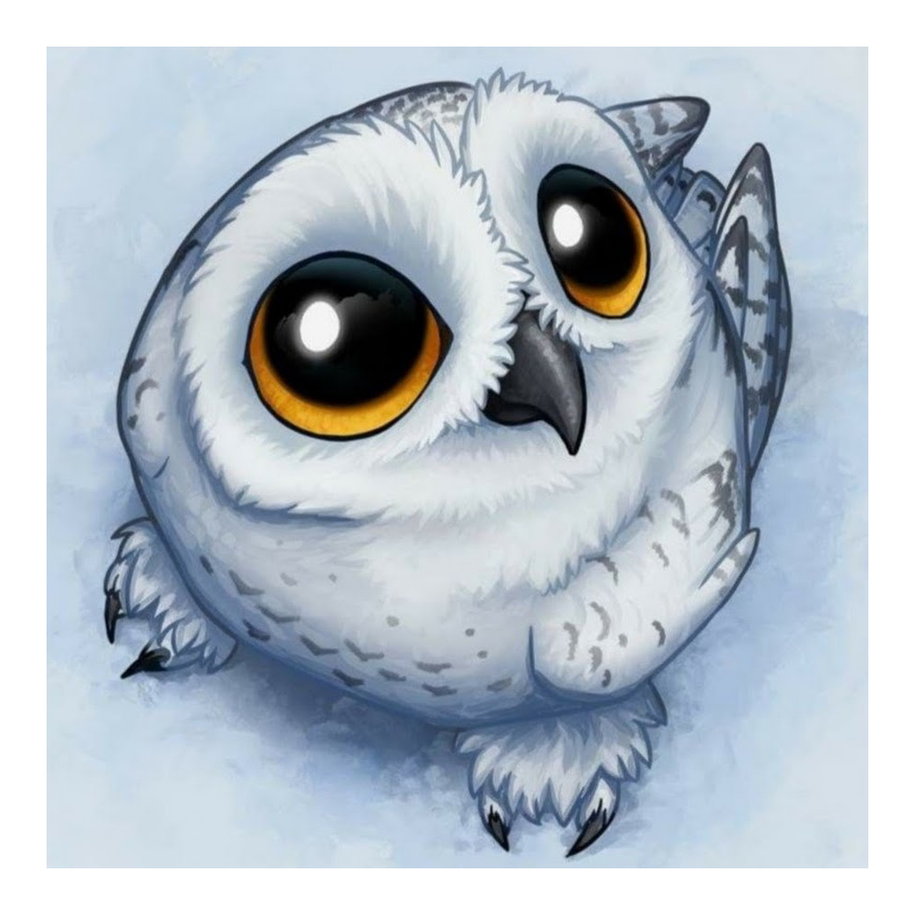 

Owl - 11CT Stamped Cross Stitch - 40*40CM, 501 Original