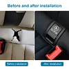 Child Seat ISOFIX Switch Cover 2059200806 for Benz C Class W253 15-21 (Black)