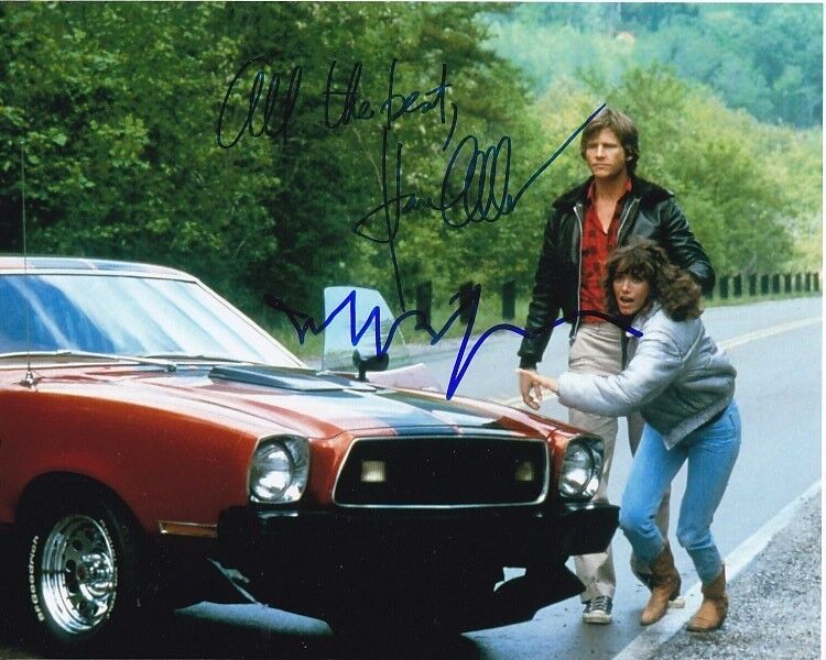 JEFF BRIDGES and KAREN ALLEN signed autographed STARMAN Photo Poster painting