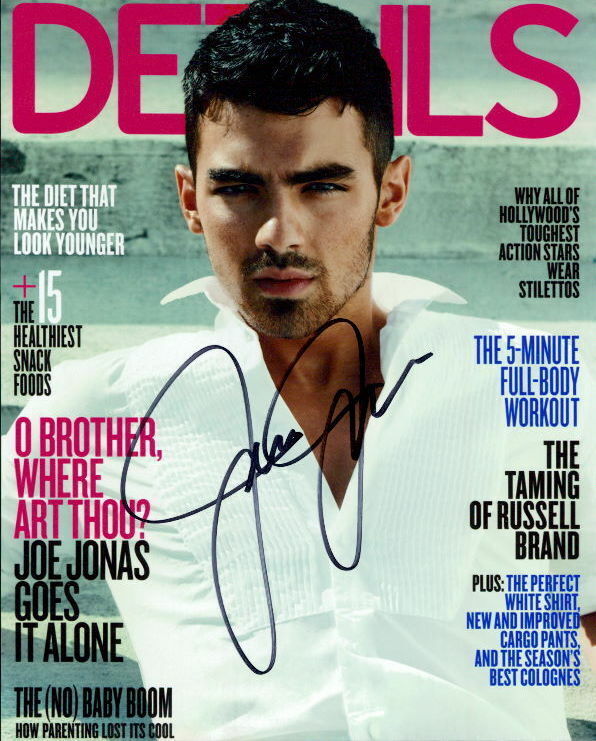 Joe Jonas signed 8x10 Photo Poster painting COA