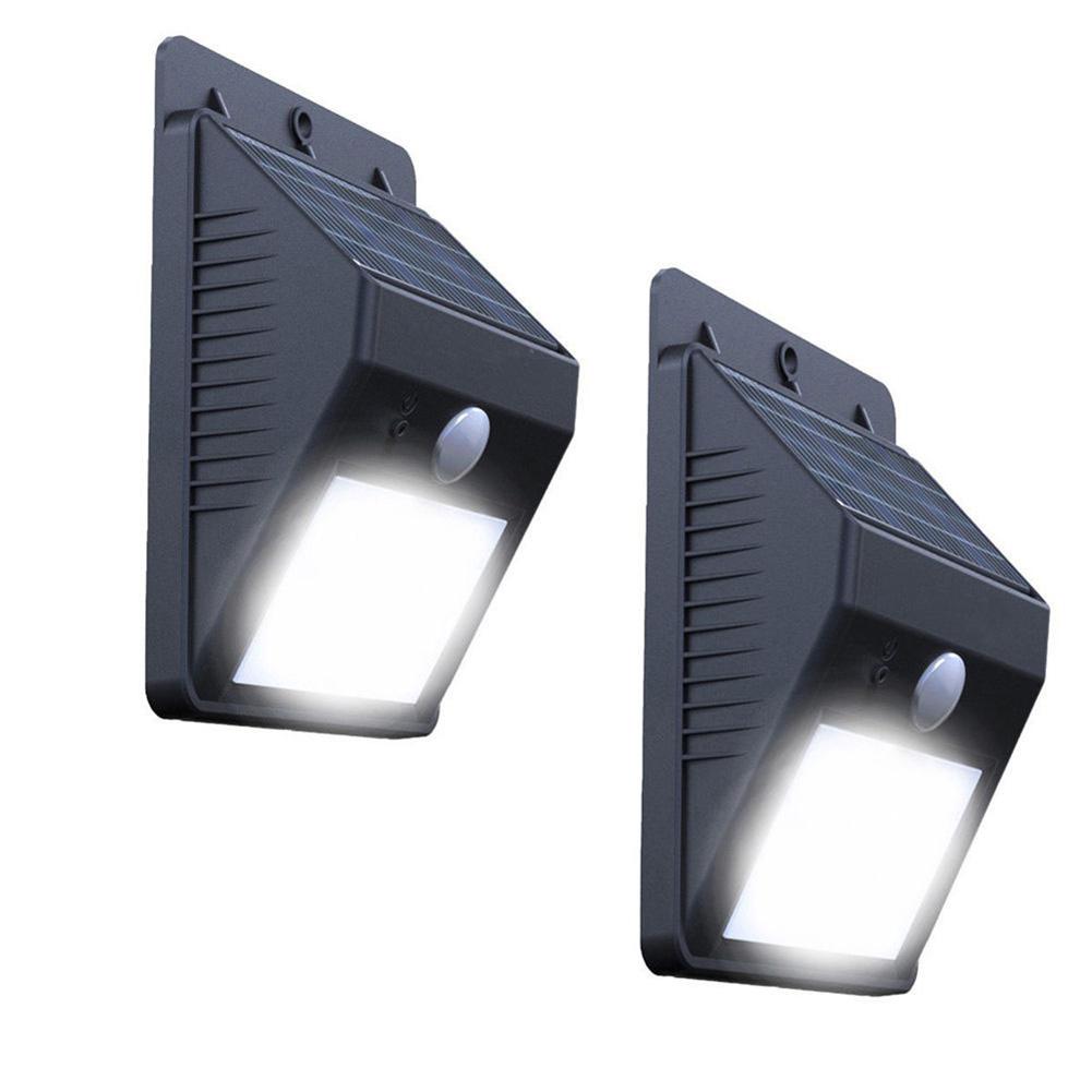 

4xLED Solar Powered Motion Sensor Light Security PIR Garden Wall Light Lamp, 501 Original
