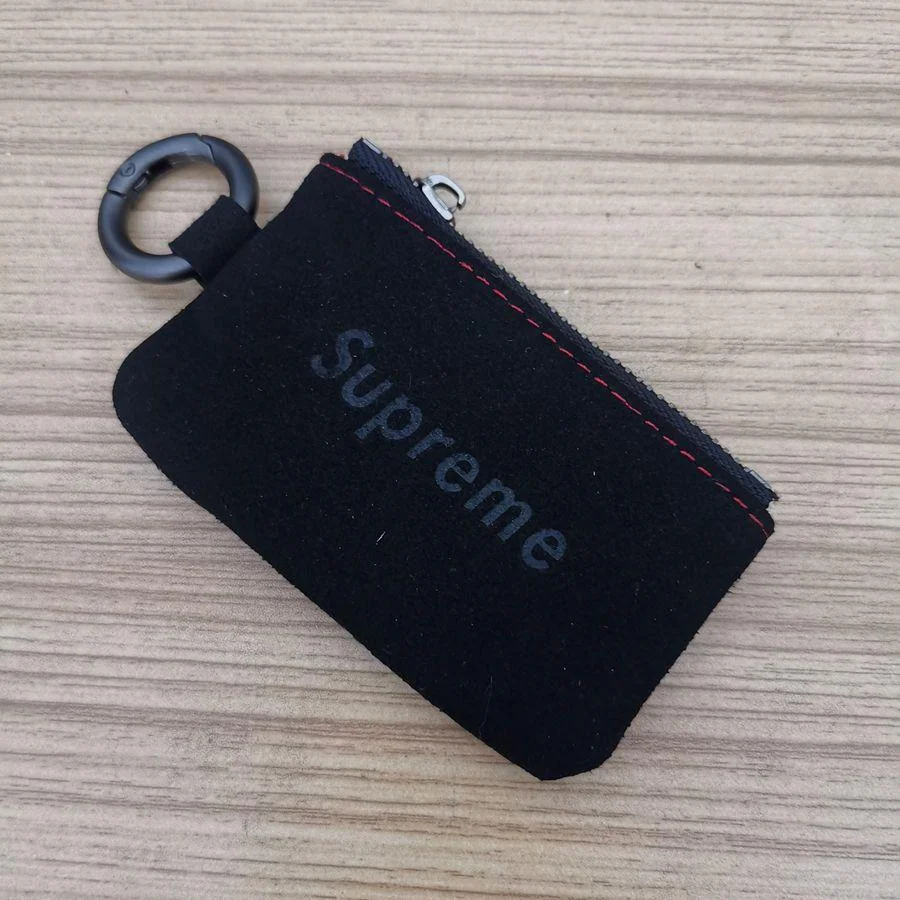 Car key high-end suede key bag
