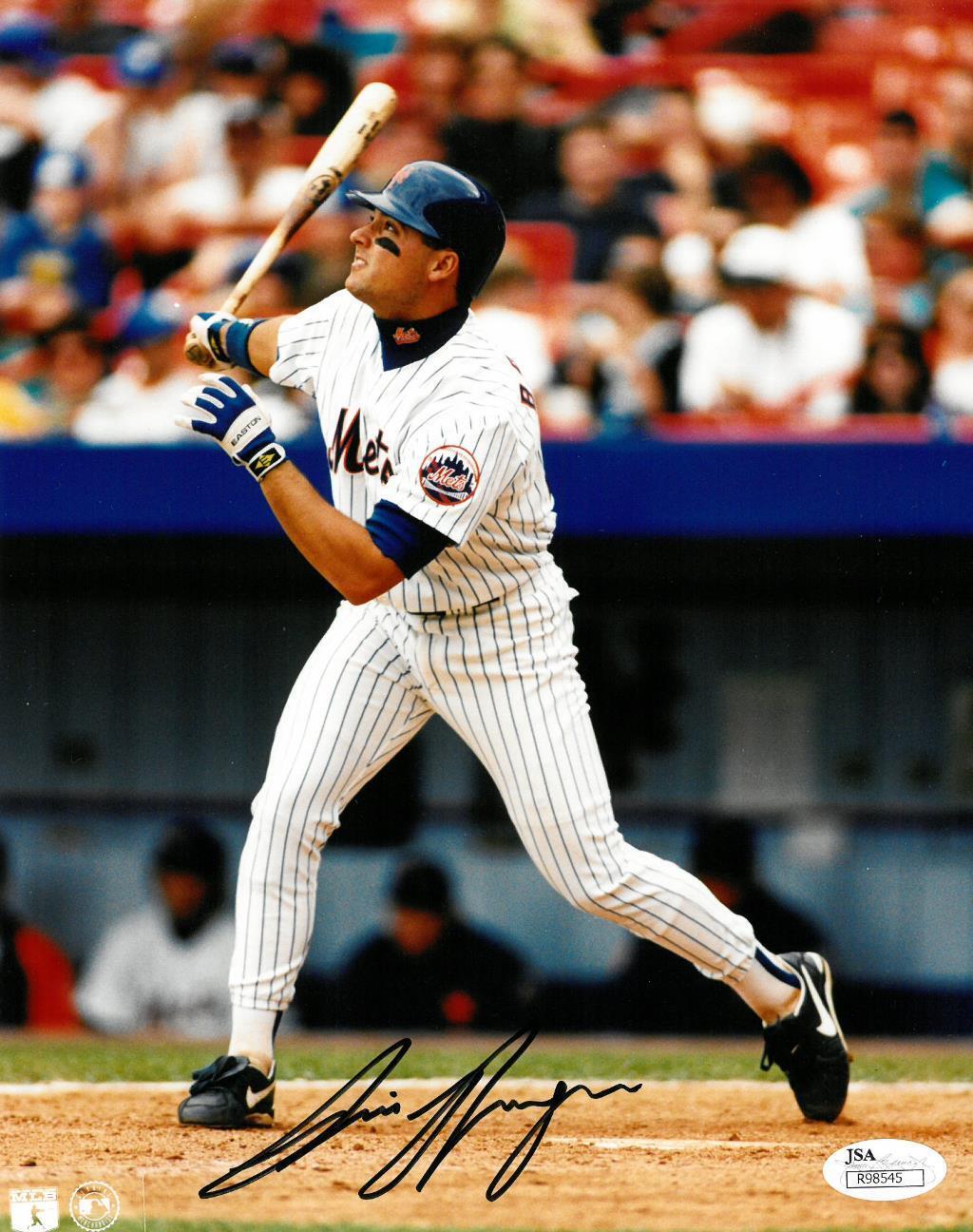 Rico Brogna Signed NY Mets Authentic Autographed 8x10 Photo Poster painting JSA #R98545