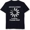 Sarcastic Comment Loading Printed Men's Short Sleeves T-Shirt