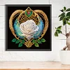 Diamond Painting-DIY Crystal Rhinestone Rose Heart