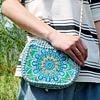 DIY Diamond Painting Crochet Double sided Drills Special Shaped Crossbody Shoulder Chain Bag Kit