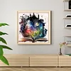(Stamped/Counted) Magic Book - 11CT Cross Stitch 50*50cm/19.69*19.69in