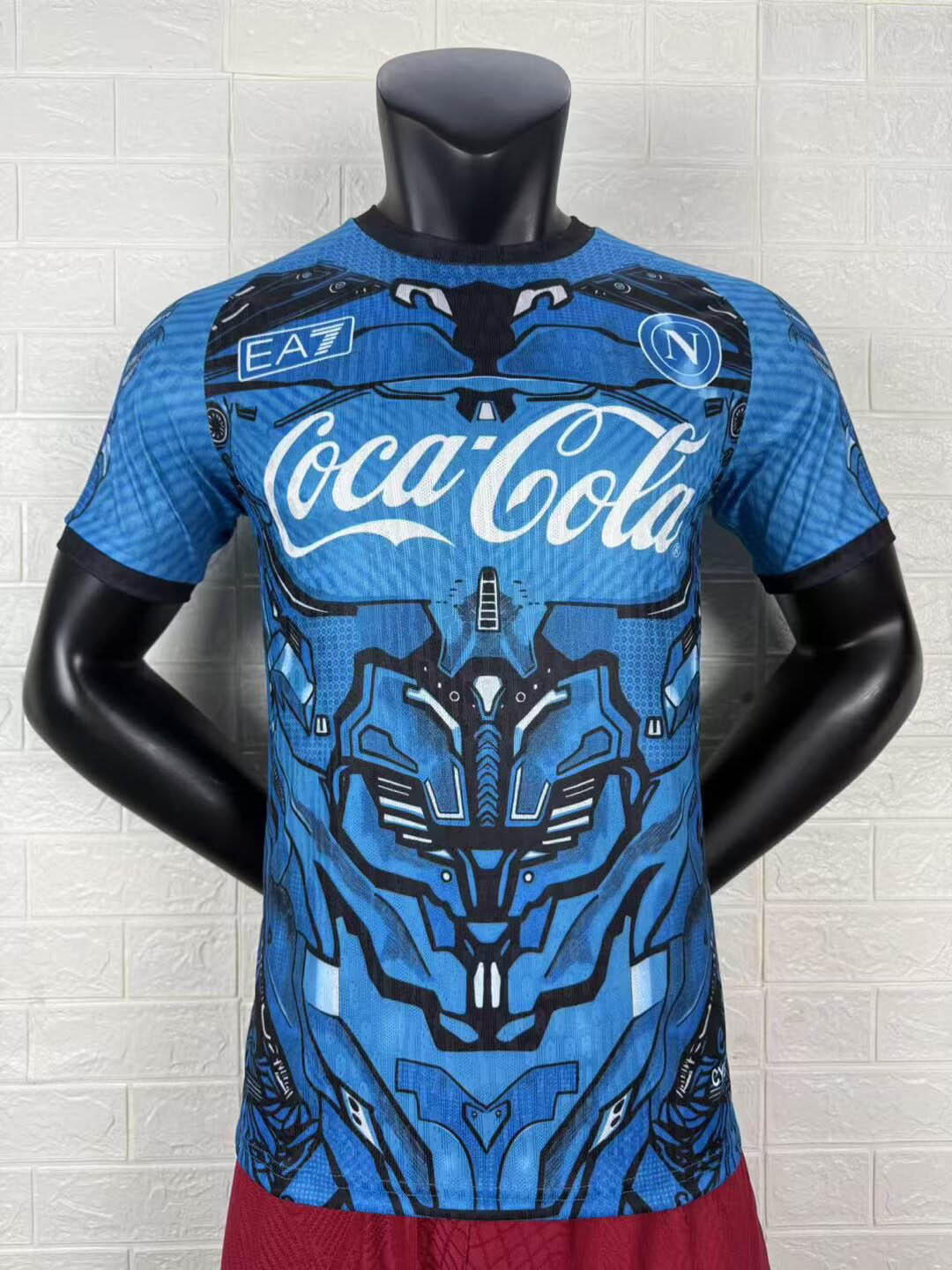 2025-2026 Player Version SSC Napoli Training clothes Football Shirt 1:1 Thai Quality- Maxi Kit