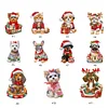Acryl Weihnachten Hund Katze - 5d DIY Handwerk Ornament