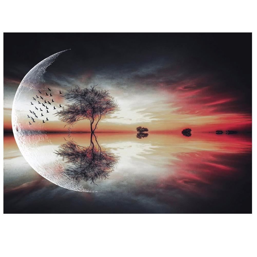 

40*30CM - Fantasy Landscape - Round Drill Diamond Painting, 501 Original