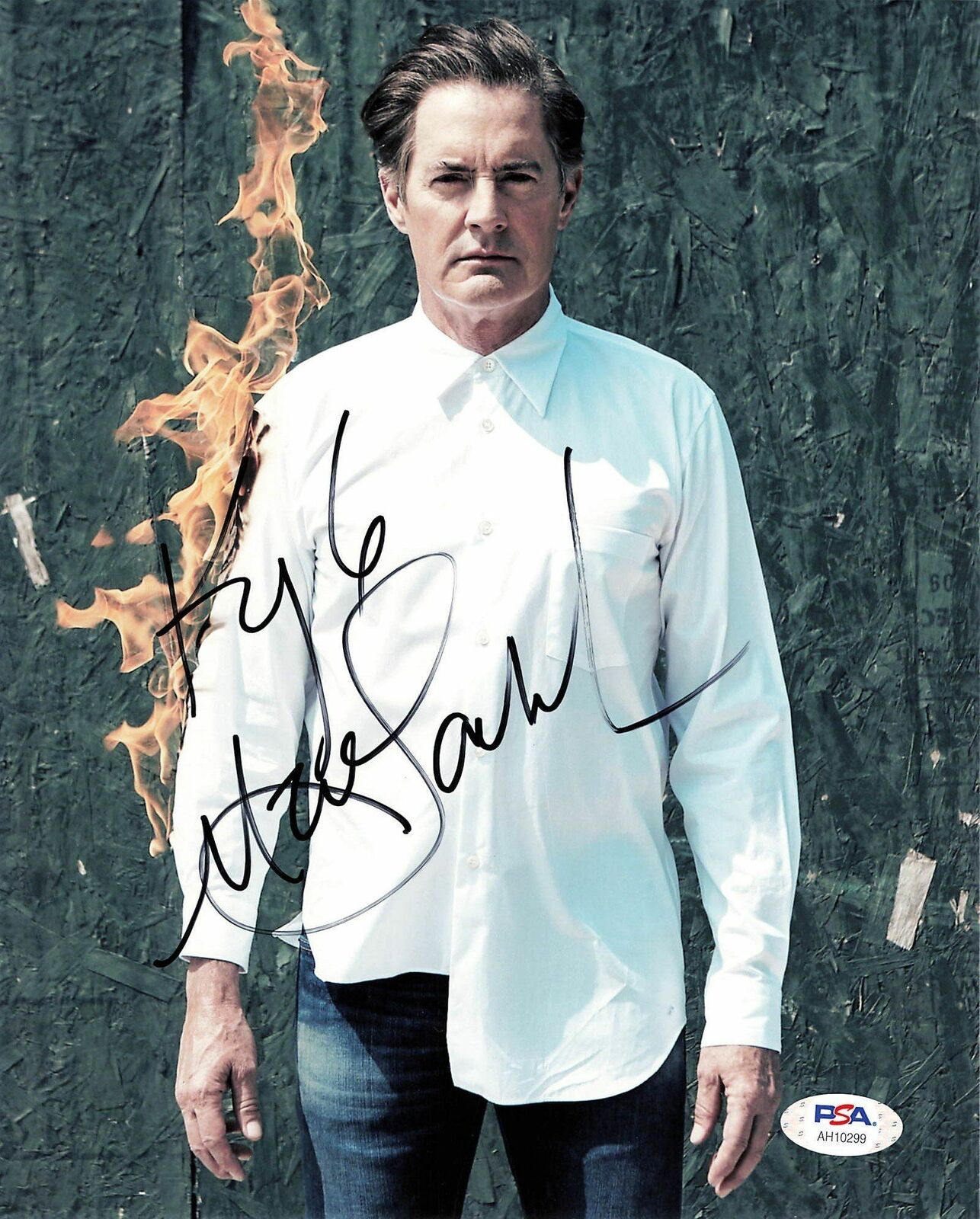 Kyle MacLachlan signed 8x10 Photo Poster painting PSA/DNA Autographed