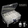 Pumpkin-Shaped Bottle Diamond Painting Storage Container, Diamond Embroidery Accessories Rhinestones Tools Organizer Box