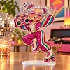 DIY Pearl Diamond Painting Acrylic Stand, Double-Sided Printed Tabletop Decoration, Special Shaped Diamond Art Craft Kit for Home Decor(Grandma)	