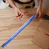 Cutting Ruler Non Slip Aluminum Alloy Metal Safety Ruler Scale Ruler((600mm)