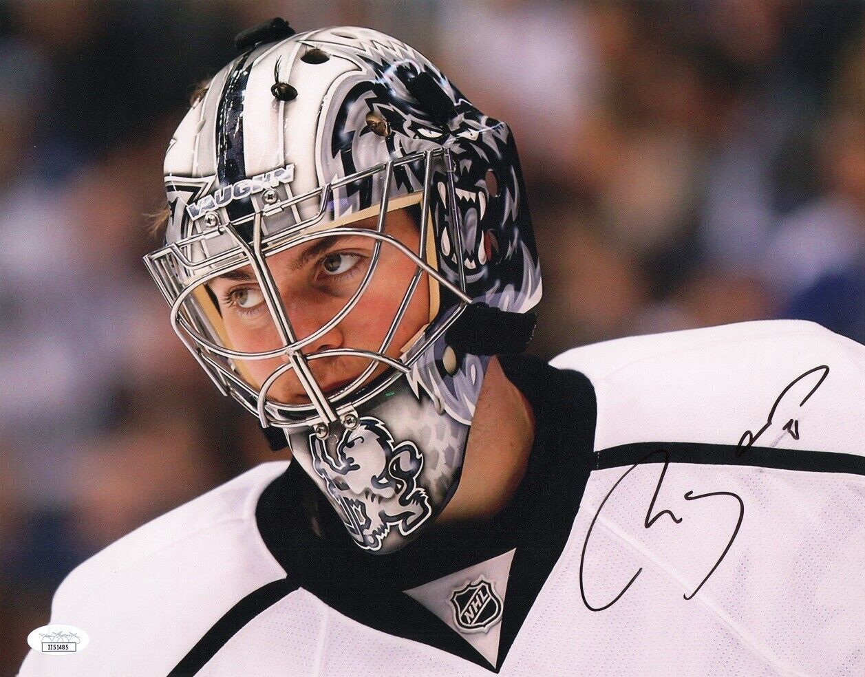 MARTIN JONES Authentic Hand-Signed Kings & San Jose Sharks