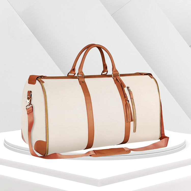 Convertible Garment Duffel Bag for Travel - Carry On Garment Bags With Toiletry Bag Large Weekender Bag