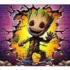 Groot Wall - 11CT Stamped Cross Stitch 50*45cm
