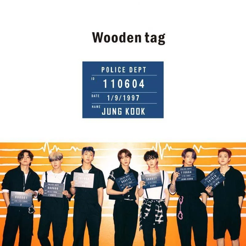 방탄소년단 Butter Photo Same Wooden Sign