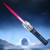 Lightsaber red flame flamethrower, 360° use metal outdoor windproof turbine torch jet lighter