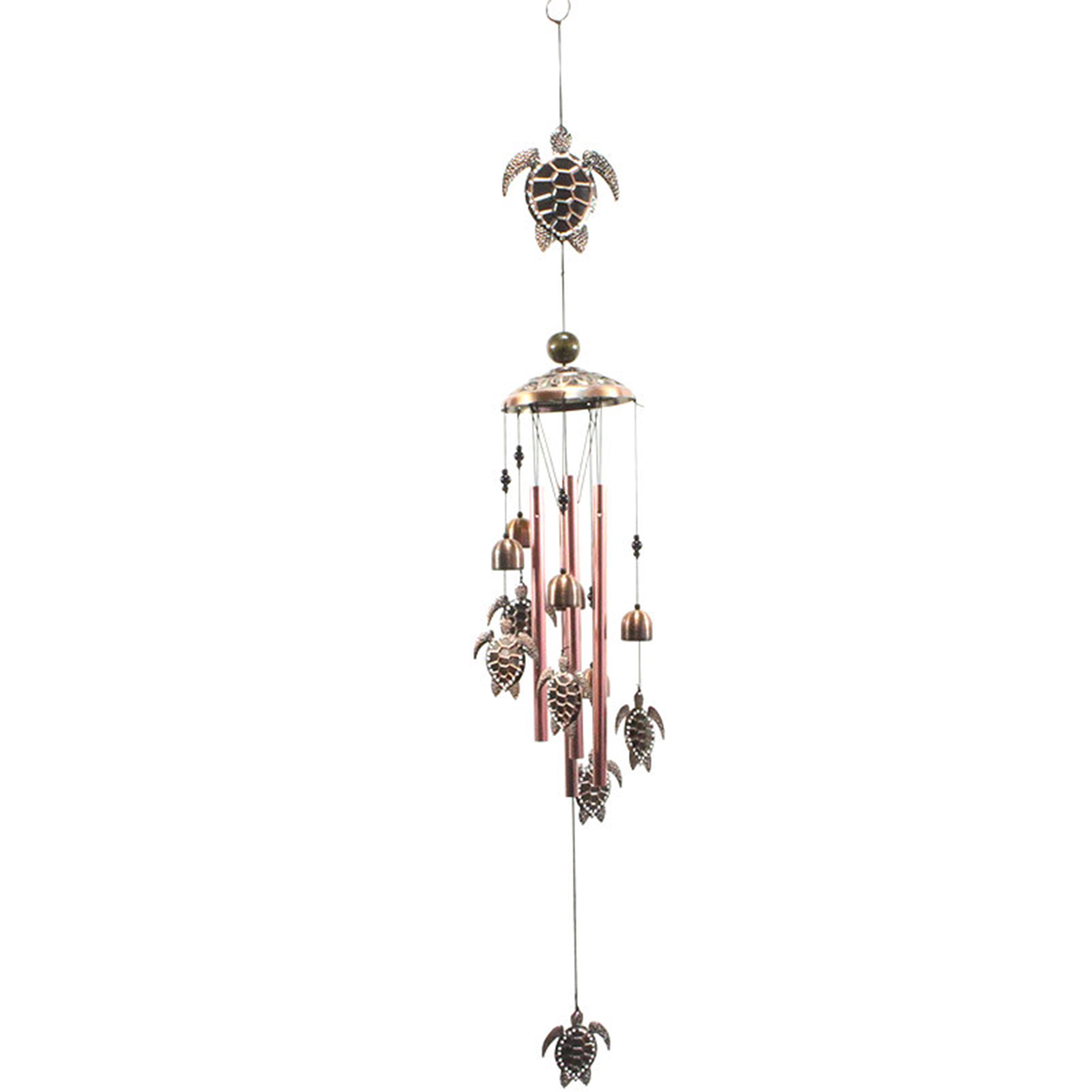 

Turtle Wind Chimes Outdoor - Tortoise Windchimes with 4 Tubes Decorations, 501 Original