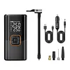Mini Air Pump with LED Portable Electric Inflate Pump Outdoor Air Compressor Wired & Wireless Tire Inflator for Car Bike Tyre Ball Cushion Bed