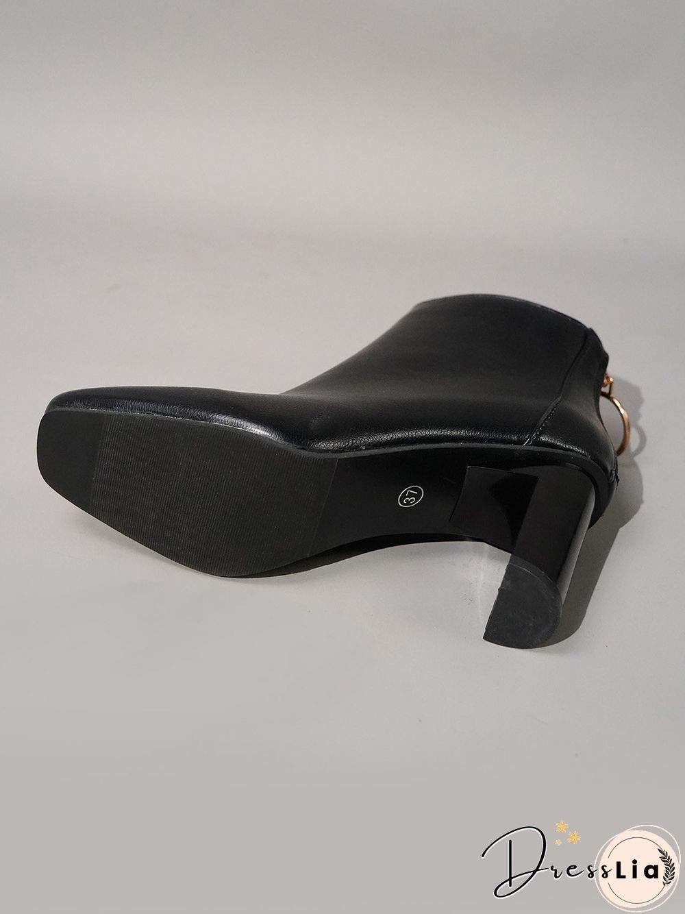 Comfortable High Heel Zip Martin Boots