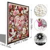 (Pre-Framed)Love-Special Shape Diamond Painting Kit(25x25cm)