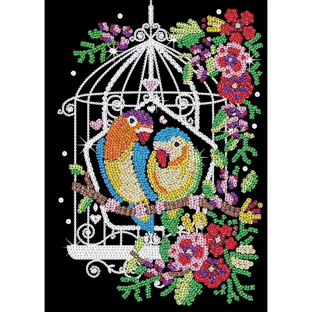 

Parrot - Crystal Special Shaped Diamond Painting - 30*40CM, 501 Original