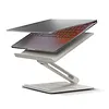Height-adjustable ergonomic computer stand
