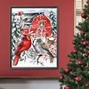 Diamond Painting-DIY Full Round Drill Christmas Cardinal