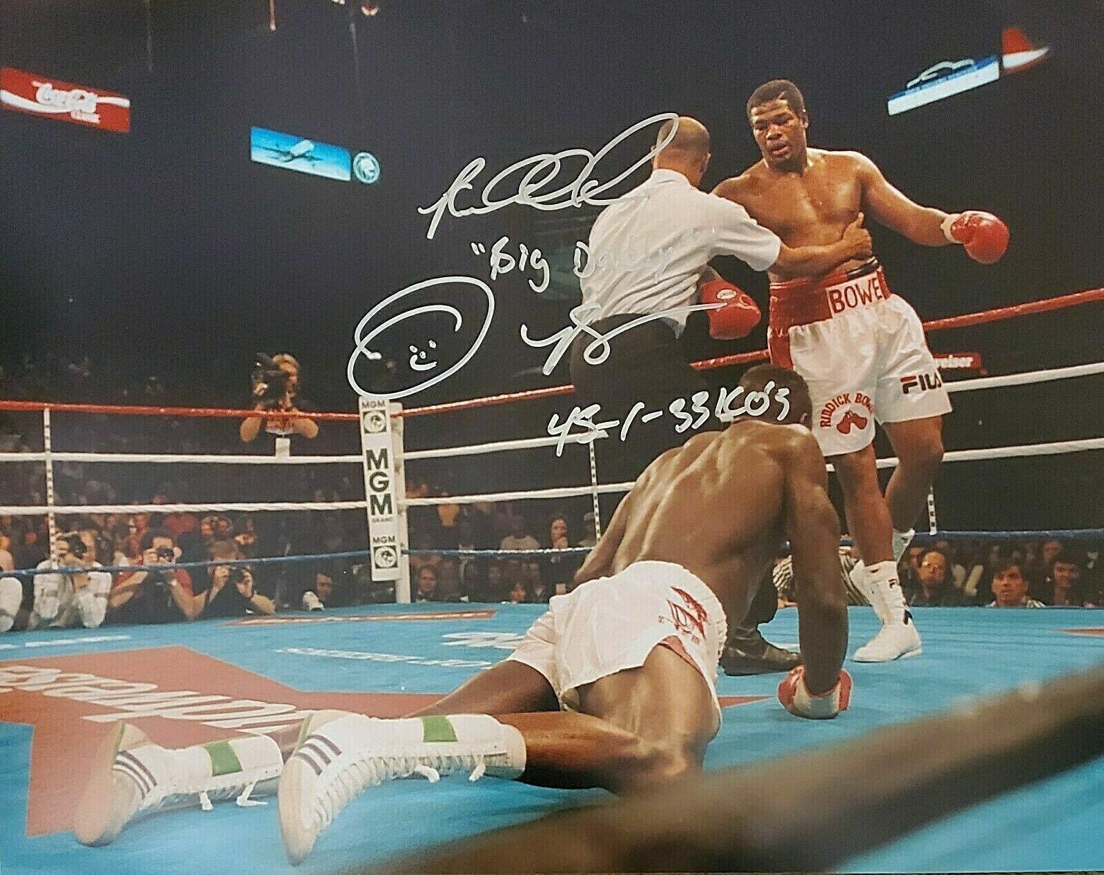 Riddick Bowe Autographed Signed 8x10 Photo Poster painting REPRINT