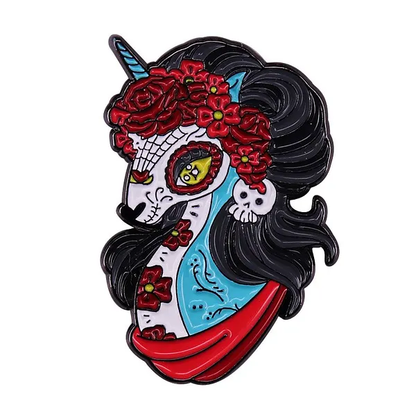 Foto del pin Skeleton Couple Glitter 9