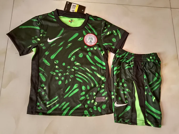 2024/25 Nigeria Away Jersey for Kids 1:1 Thai Quality