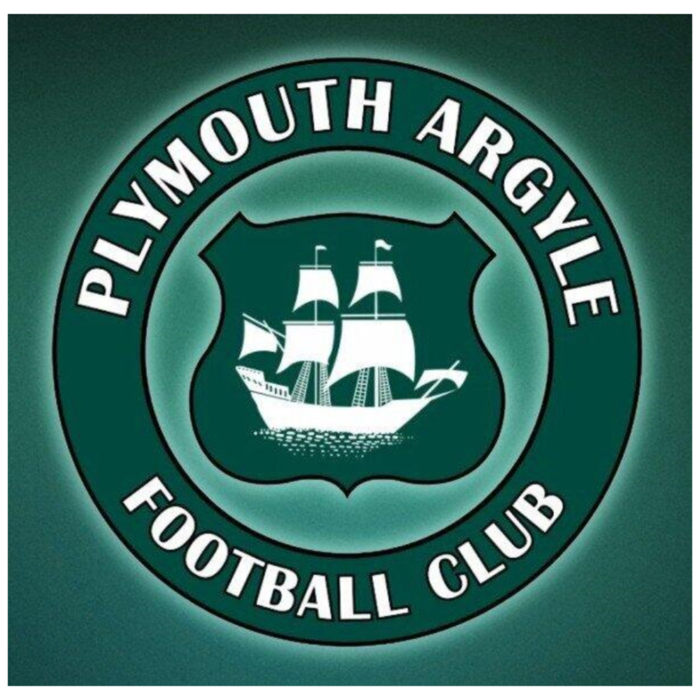 

30*30CM - Round Drill Diamond Painting - Football Plymouth Argyle, 501 Original