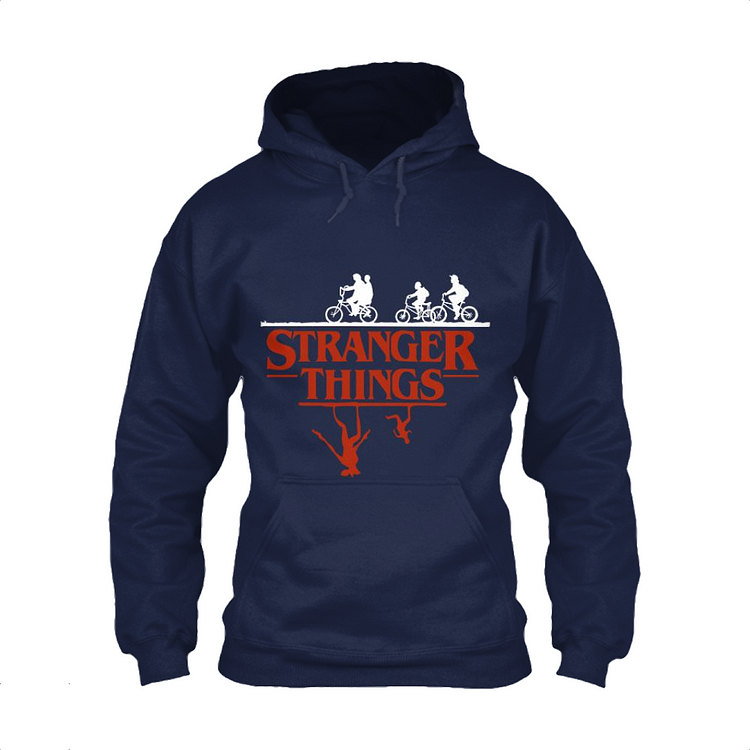 Chased By Demogorgon At The Upside Down, Stranger Things Classic Hoodie