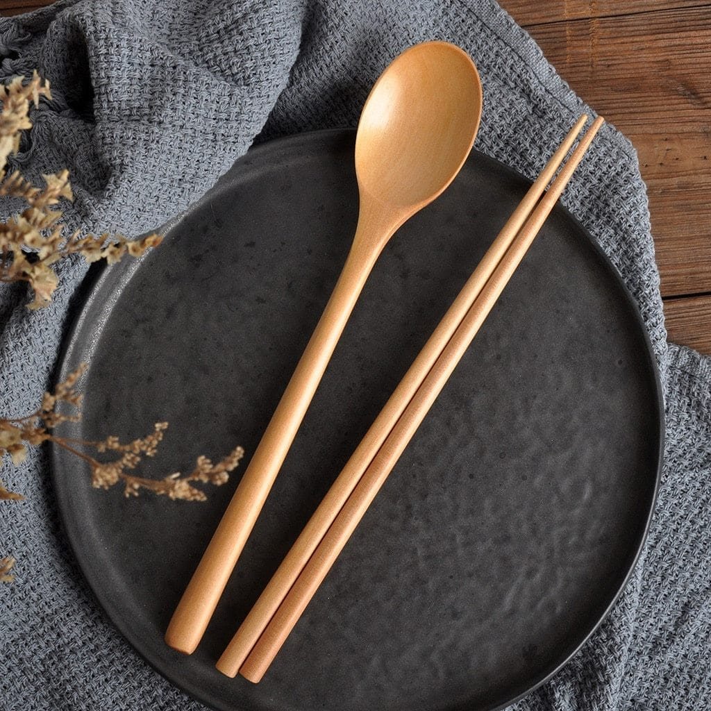 Wooden spoon Chopsticks