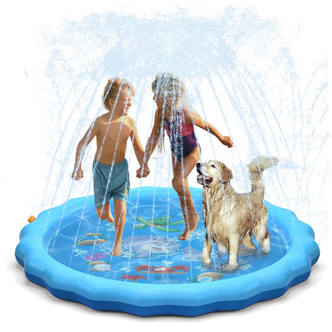 Dog Splash Sprinkler Pad