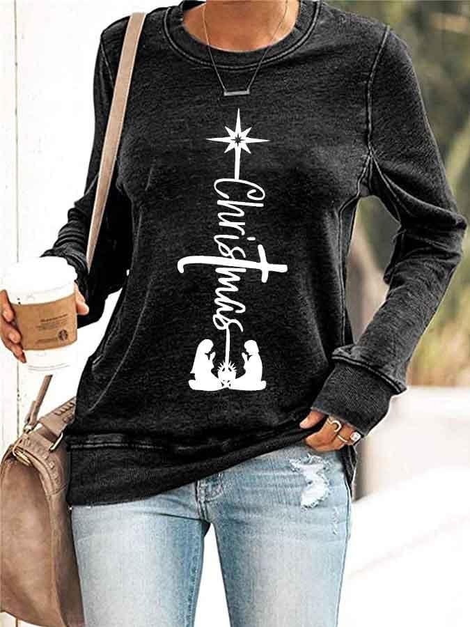 womens-hope-love-christmas-print-casual-sweatshirt
