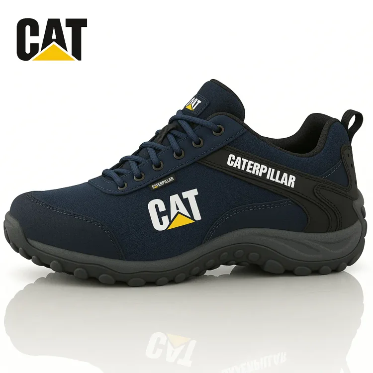 Botas de caminhada masculinas Cat® Plus Size, calçados de aventura duráveis ​​e de alta qualidade