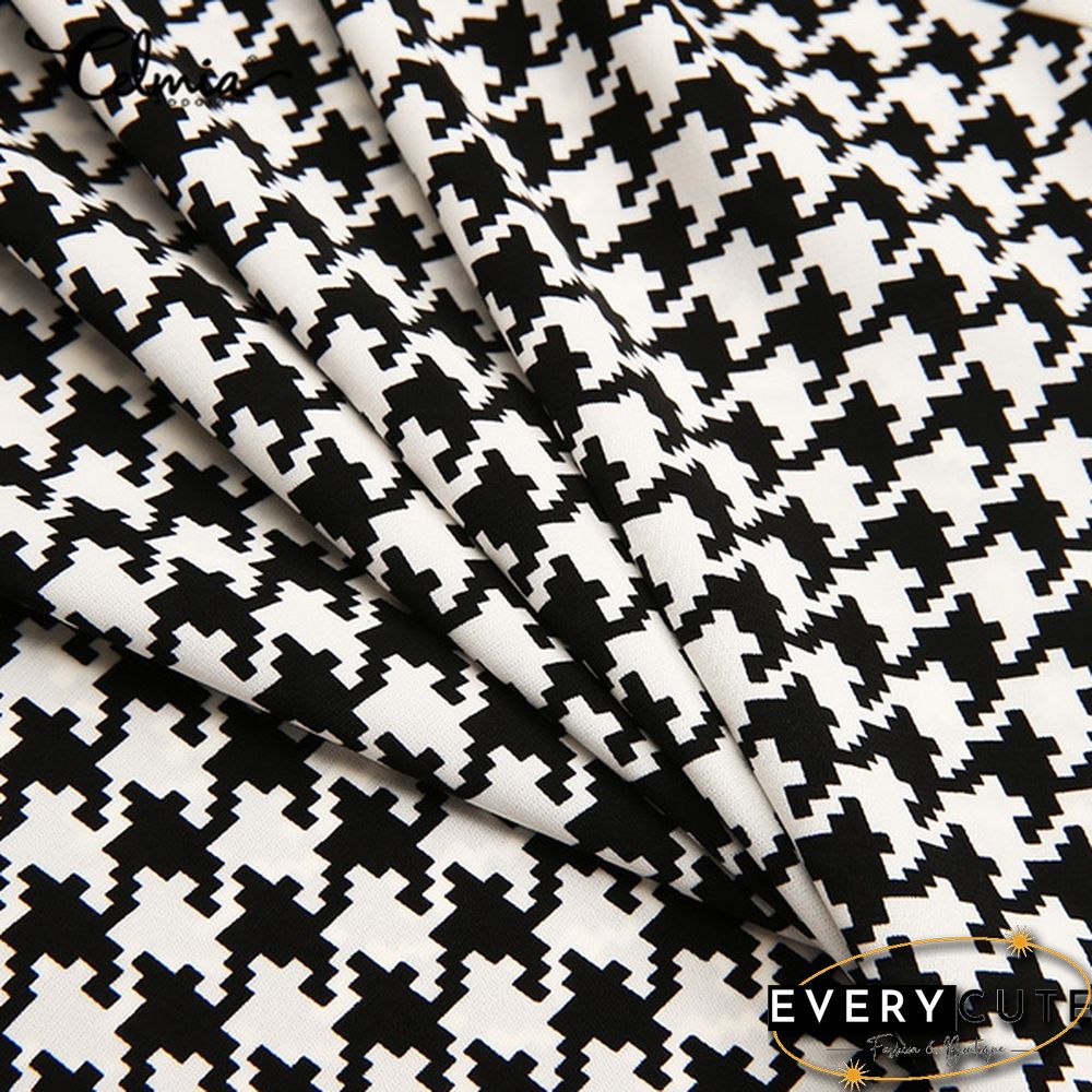 Summer Women Plaid Loose Swing Strap Skirt Dress Casual Suspender Skirt Plus Size