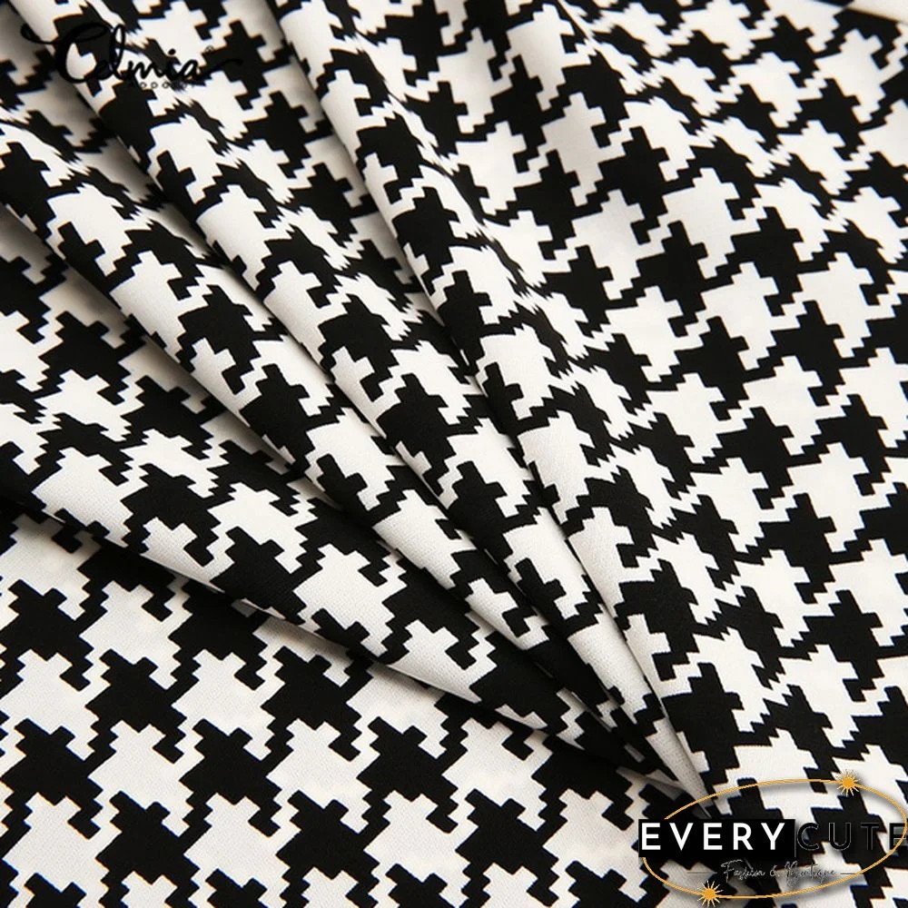 Summer Women Plaid Loose Swing Strap Skirt Dress Casual Suspender Skirt Plus Size