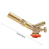 Blow Torch Lighter Brass with Adjustable Flame for BBQ Baking Brulee Creme Craft
