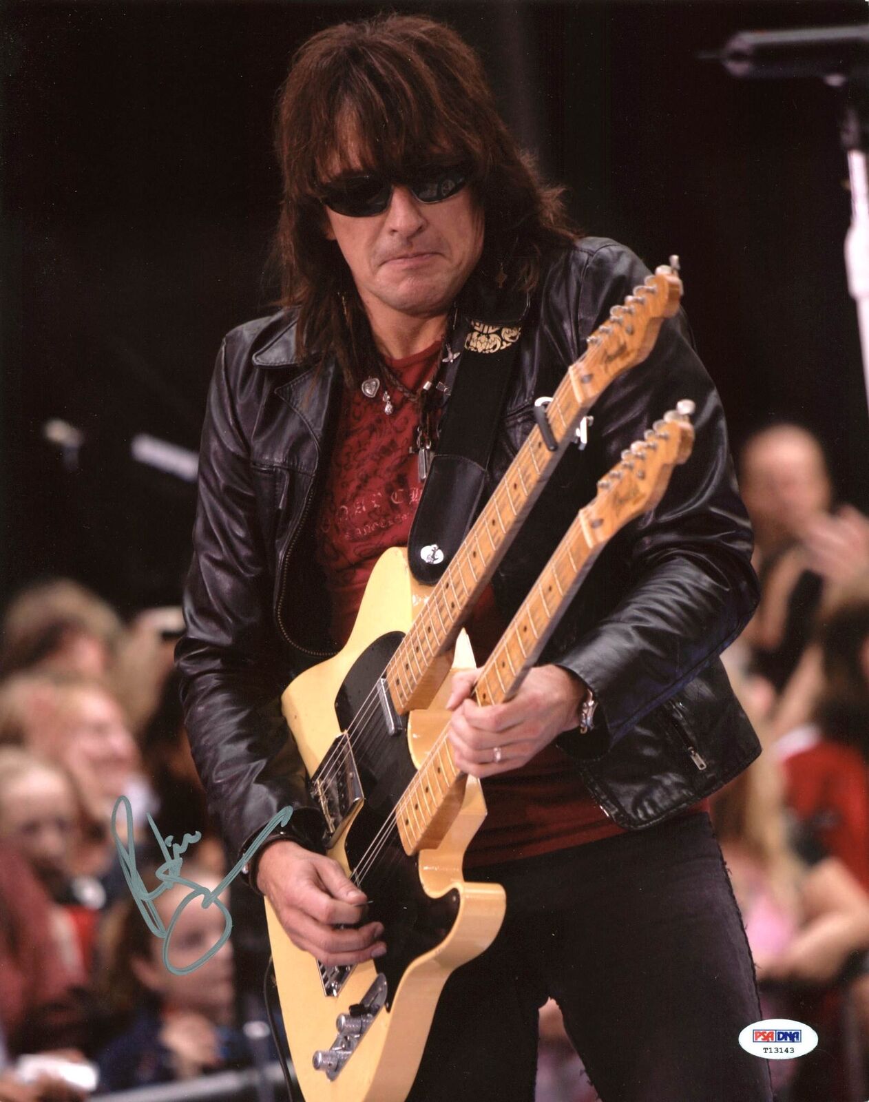 Richie Sambora Bon Jovi Authentic Signed 11X14 Photo Poster painting Autographed PSA/DNA #T13143