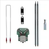 Portable Dipole Broadband Antenna DP200 7-54MHz 200W Portable HF Radio Antenna Positive V-Shaped for Field/Emergency/Training/Outdoor