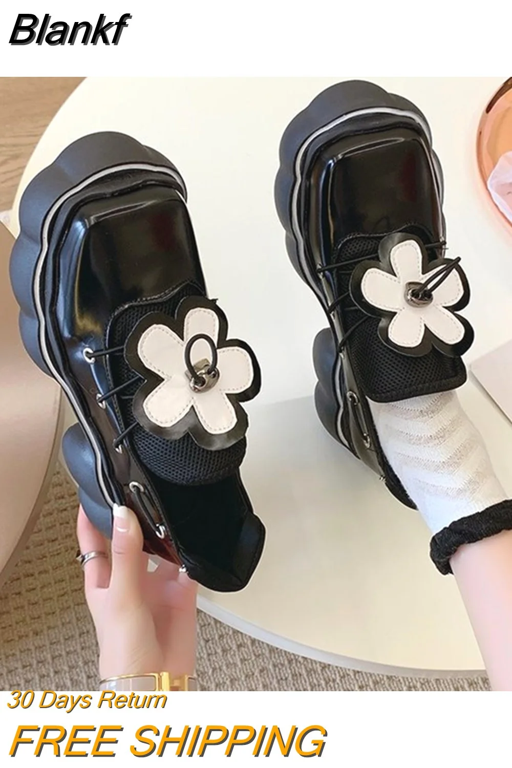 Blankf New Mary Jane Shoes Women Japanese Style Vintage Soft Sister Girls Platform High Heels Women Cosplay Jk Lolita Shoes