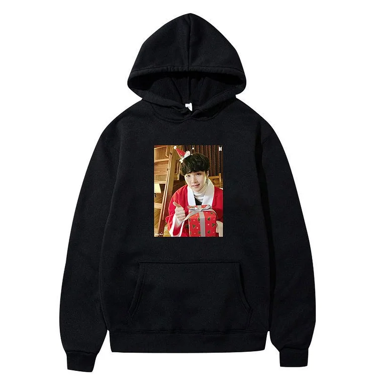 Bts hot sale hoodie red