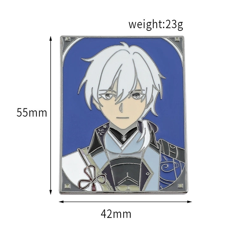 Cartoon Style Pin Cartoon Character Alloy Plating Unisex Brooches