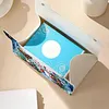 Joy To The World DIY PULeather Diamond Painting Tissue Box for Adults Beginners Large Size Diamond Art Paper Storage Holder for Living Room Bathroom Table Decor
